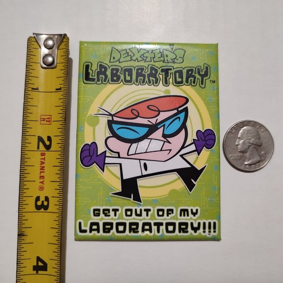 Dexters Labratory Fridge Magnet Official Cartoon TV Show Collectible Decoration - Picture 2 of 3